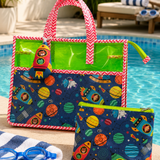 Kids Colour Swim Bag | Waterproof Tote for Swimming & Classes