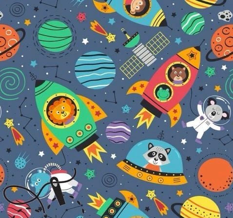 Astro Animals Shoe Bag