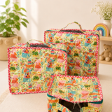 Quilted Suitcase Pouches | 3 Sizes