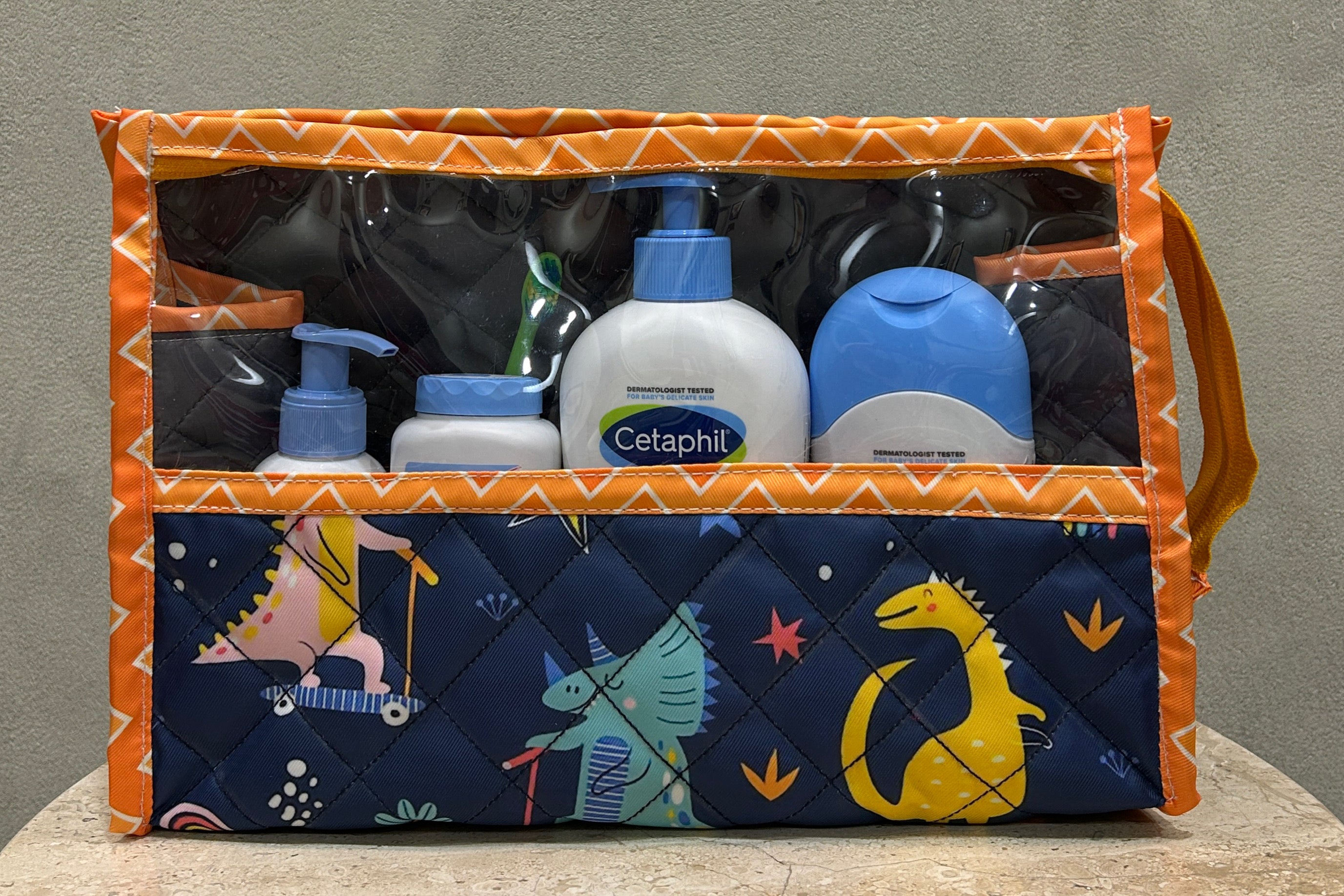 Jurassic Journey Clear Toiletries Kit
