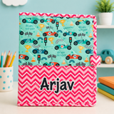 A4 Plastic Pockets File Folder | Kids School Document Organiser
