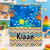 A4 Kids Ring Binder File Folder | School Document Organiser
