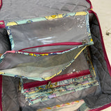 Suitcase with Attached Compartments