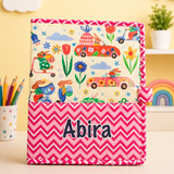 A4 Kids Ring Binder File Folder | School Document Organiser