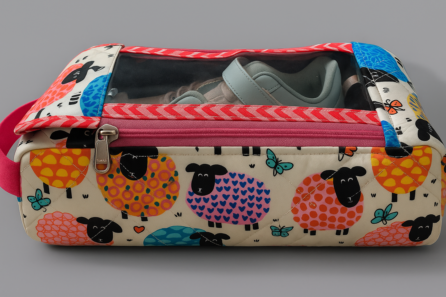 Painted Woollies Shoe Bag