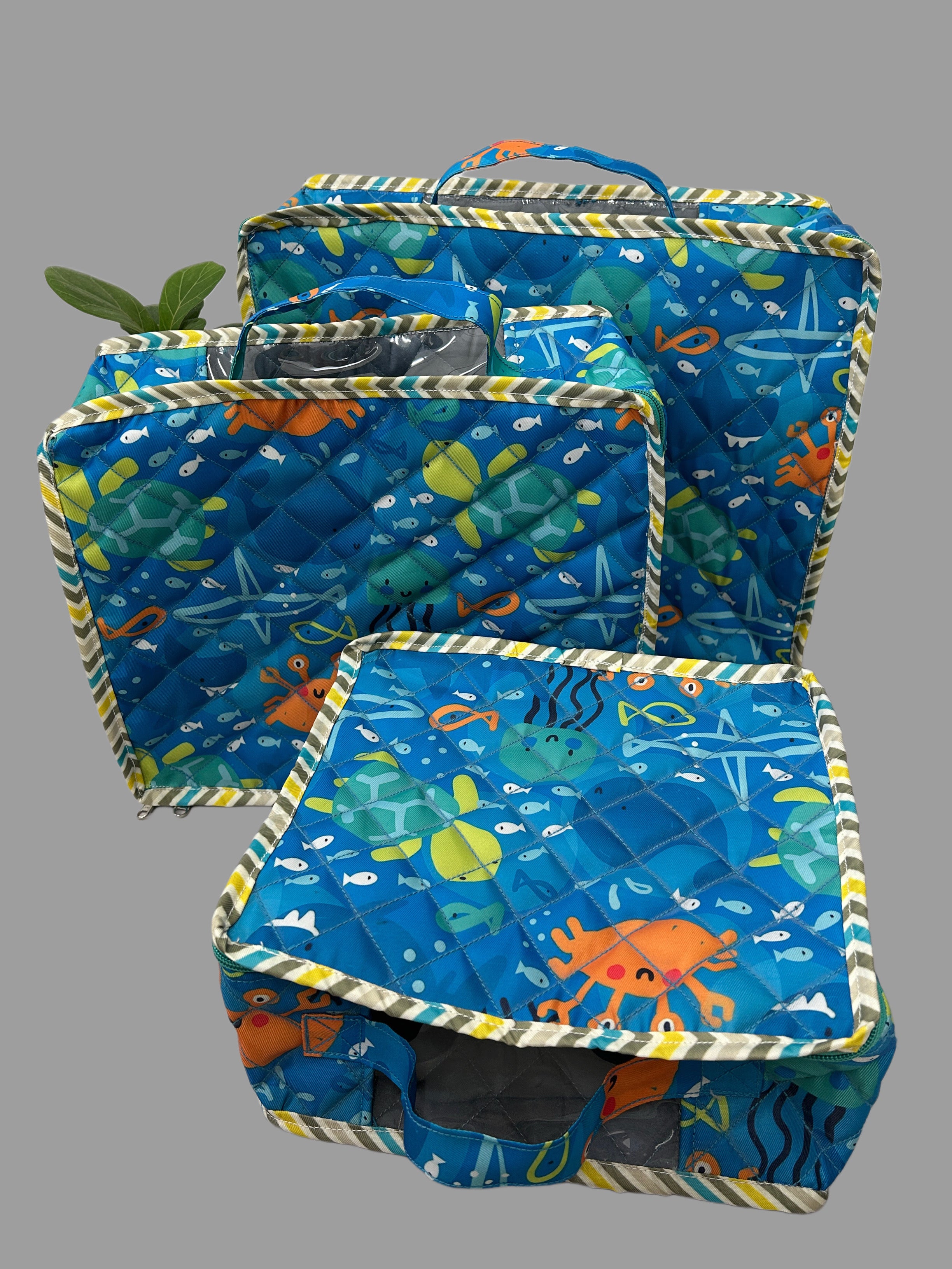 Underwater Ocean Dreams Suitcase Pouch
