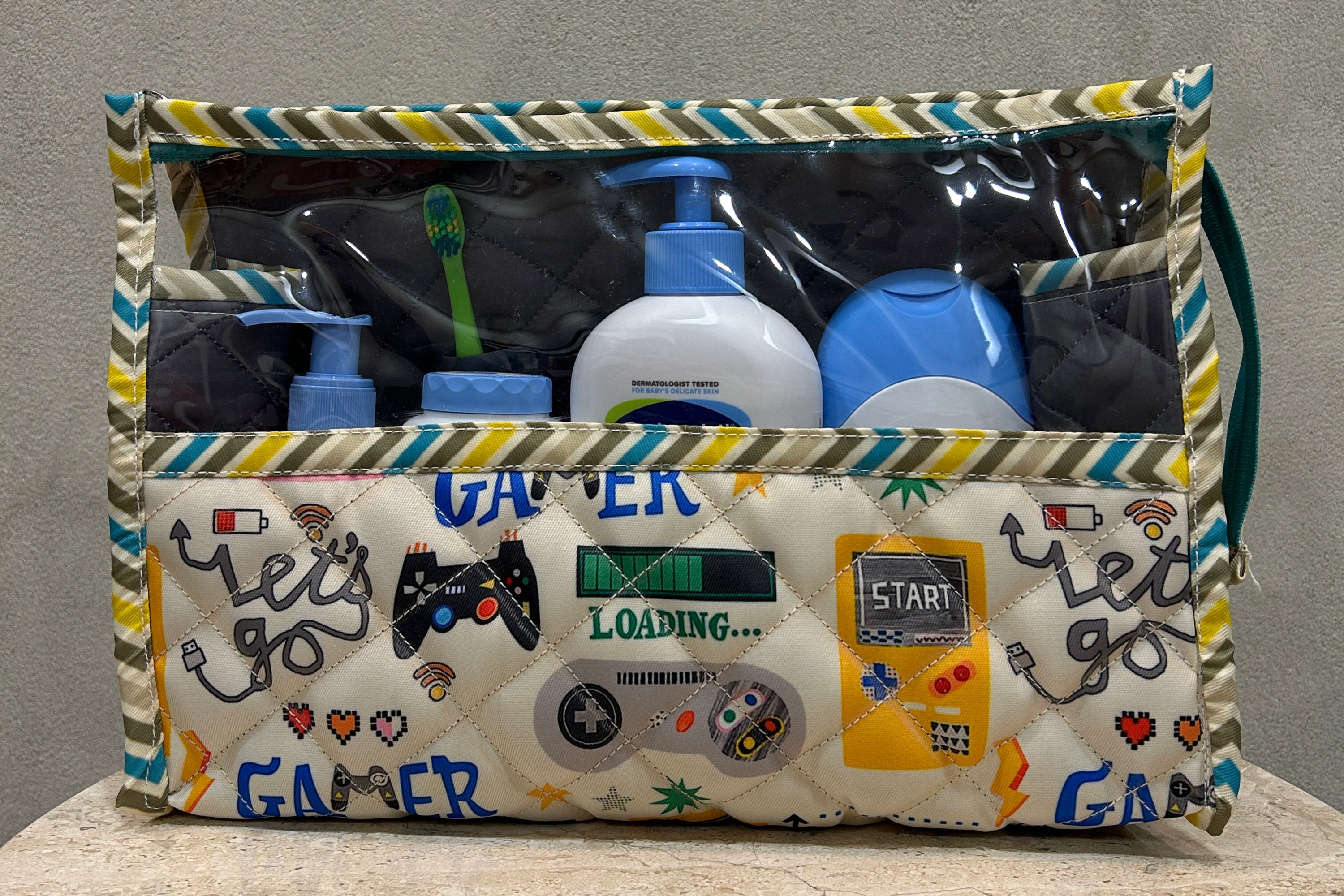 Little Gamers Clear Toiletries Kit