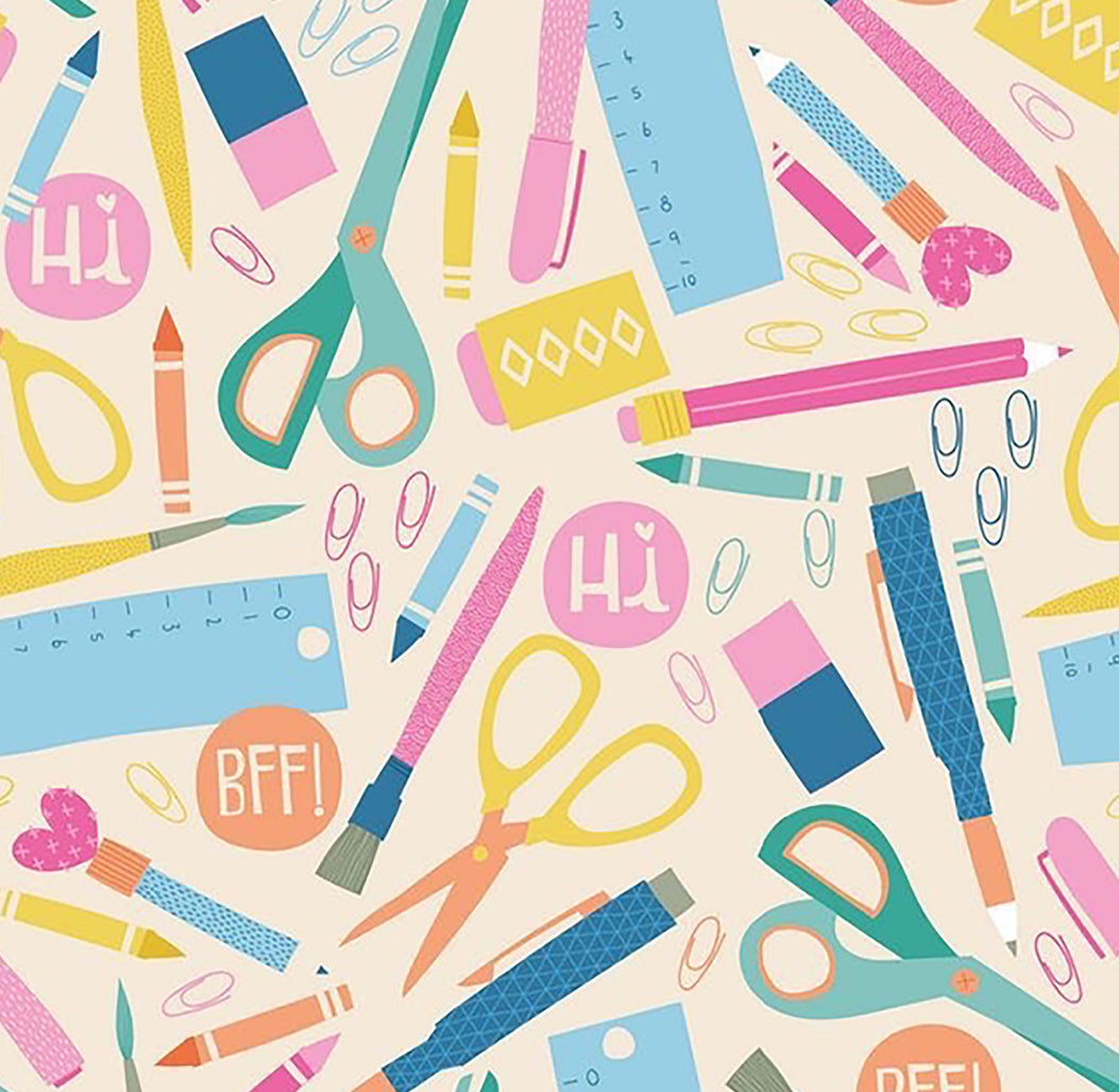 Sketch and Scribble Clear Toiletries Kit