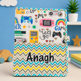 A4 Kids Ring Binder File Folder | School Document Organiser