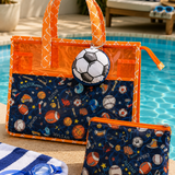 Kids Colour Swim Bag | Waterproof Tote for Swimming & Classes