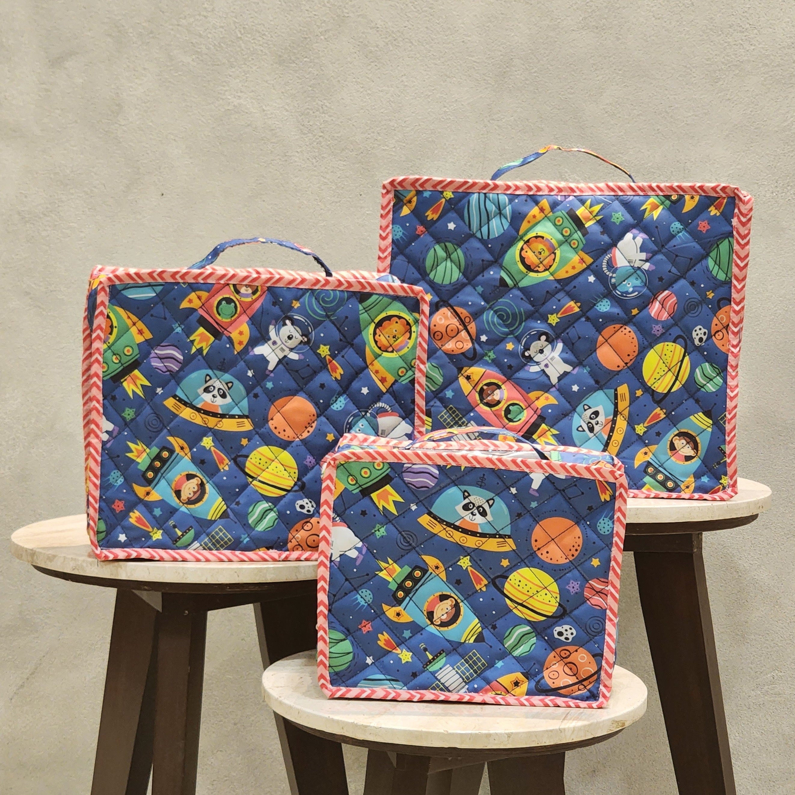 Astro Animals Suitcase Pouch