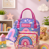 Kids Block Bag Pack | Structured School Bag | Personalised