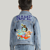 Little Krishna Denim Jacket
