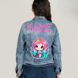 Little Mermaid Denim Jacket