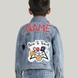 Born to Travel Denim Jacket