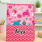 A4 Kids Ring Binder File Folder | School Document Organiser