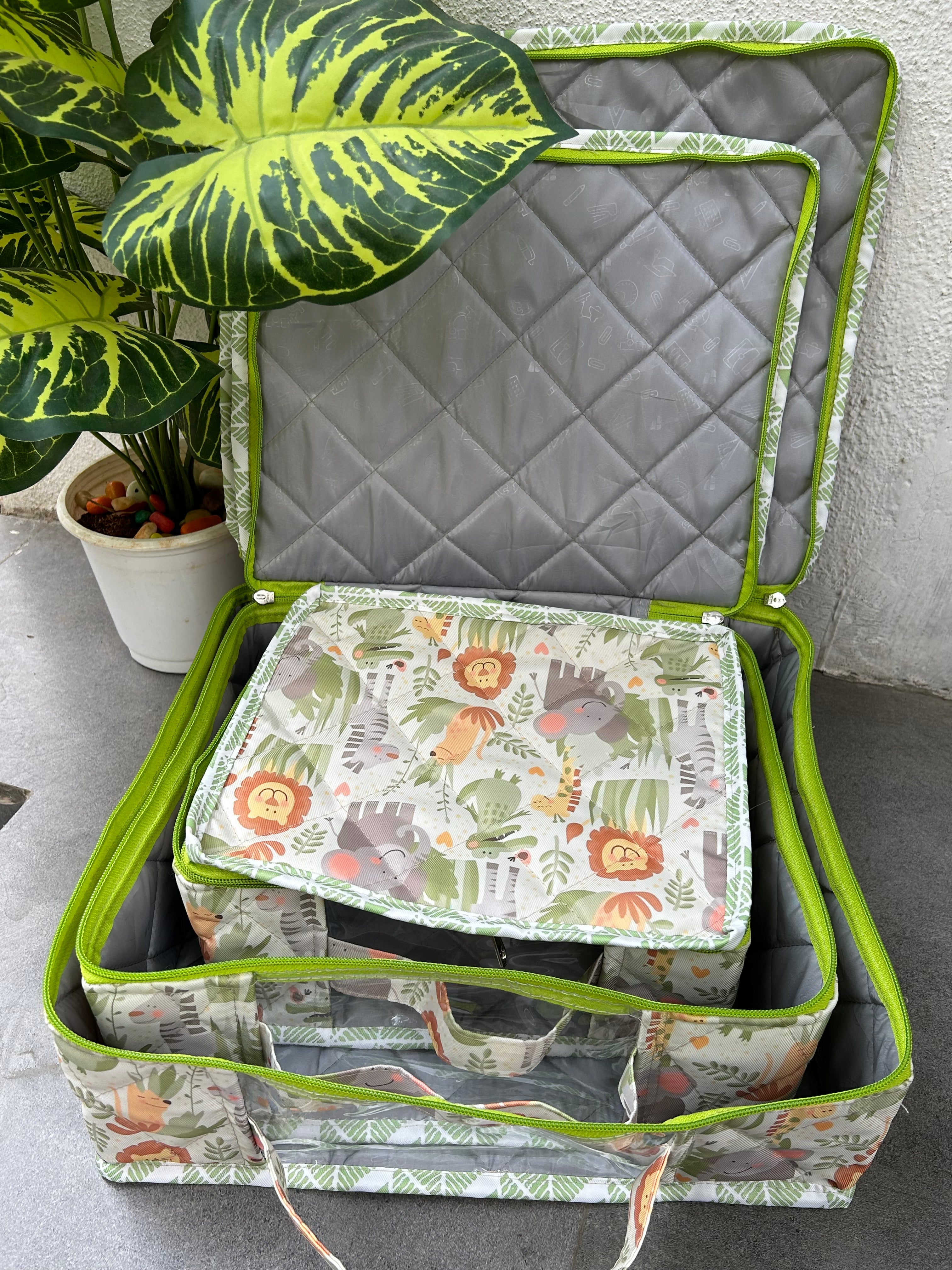 Jungle Safari Suitcase Pouch
