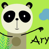 Playful Panda Retreat Toy Basket