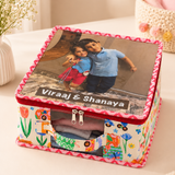 Personalised Photo Suitcase Pouch – Custom Travel Organiser