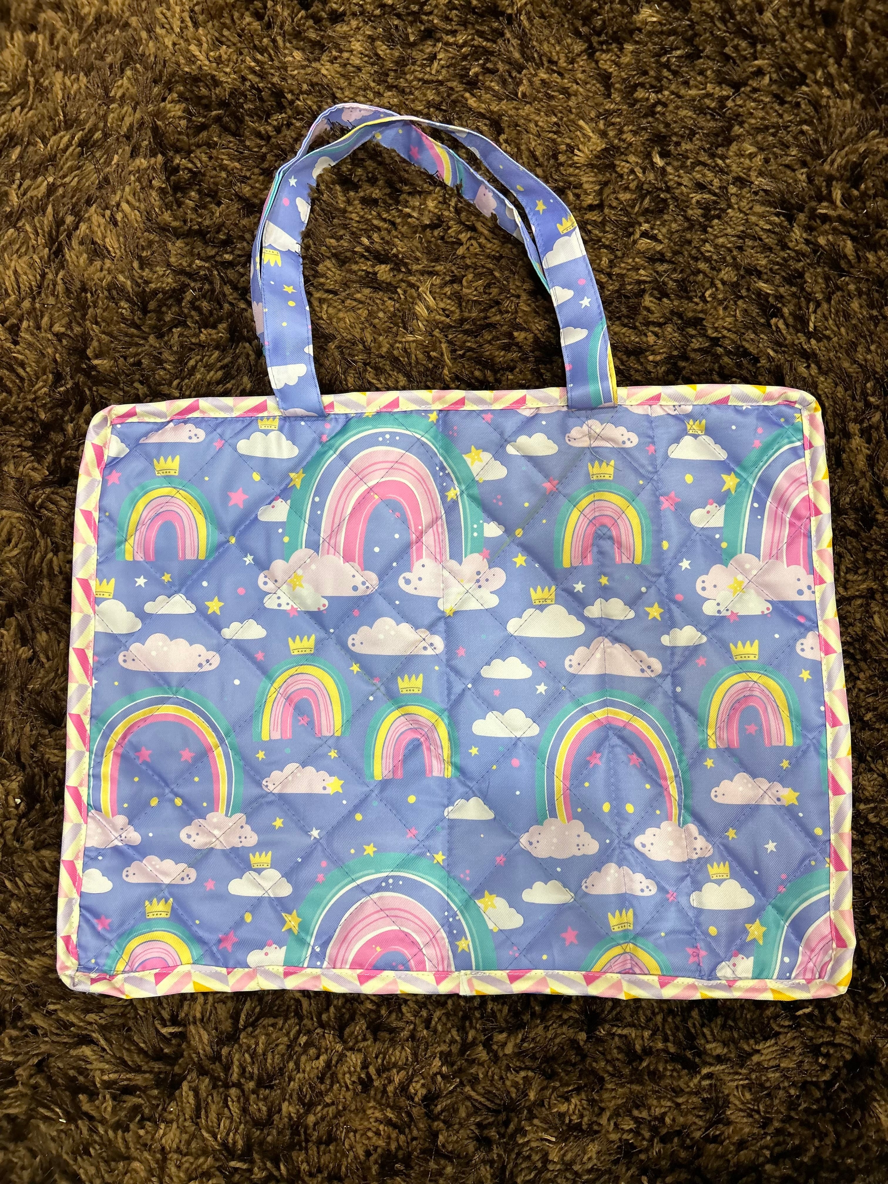 Rainbow Bliss Art Tote