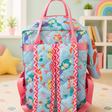 Kids Block Bag Pack | Structured School Bag | Personalised