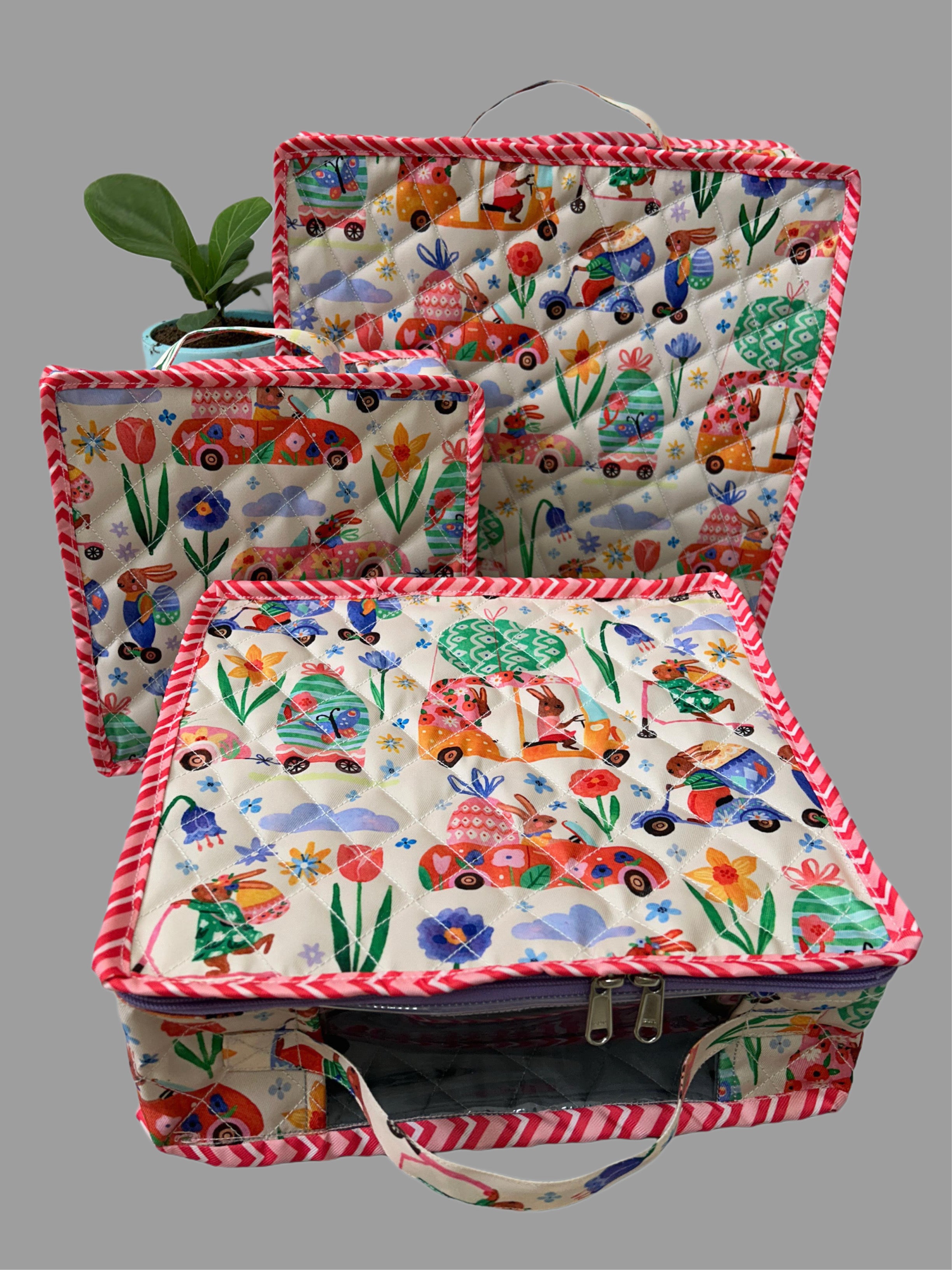 Zoom Bunny Suitcase Pouch