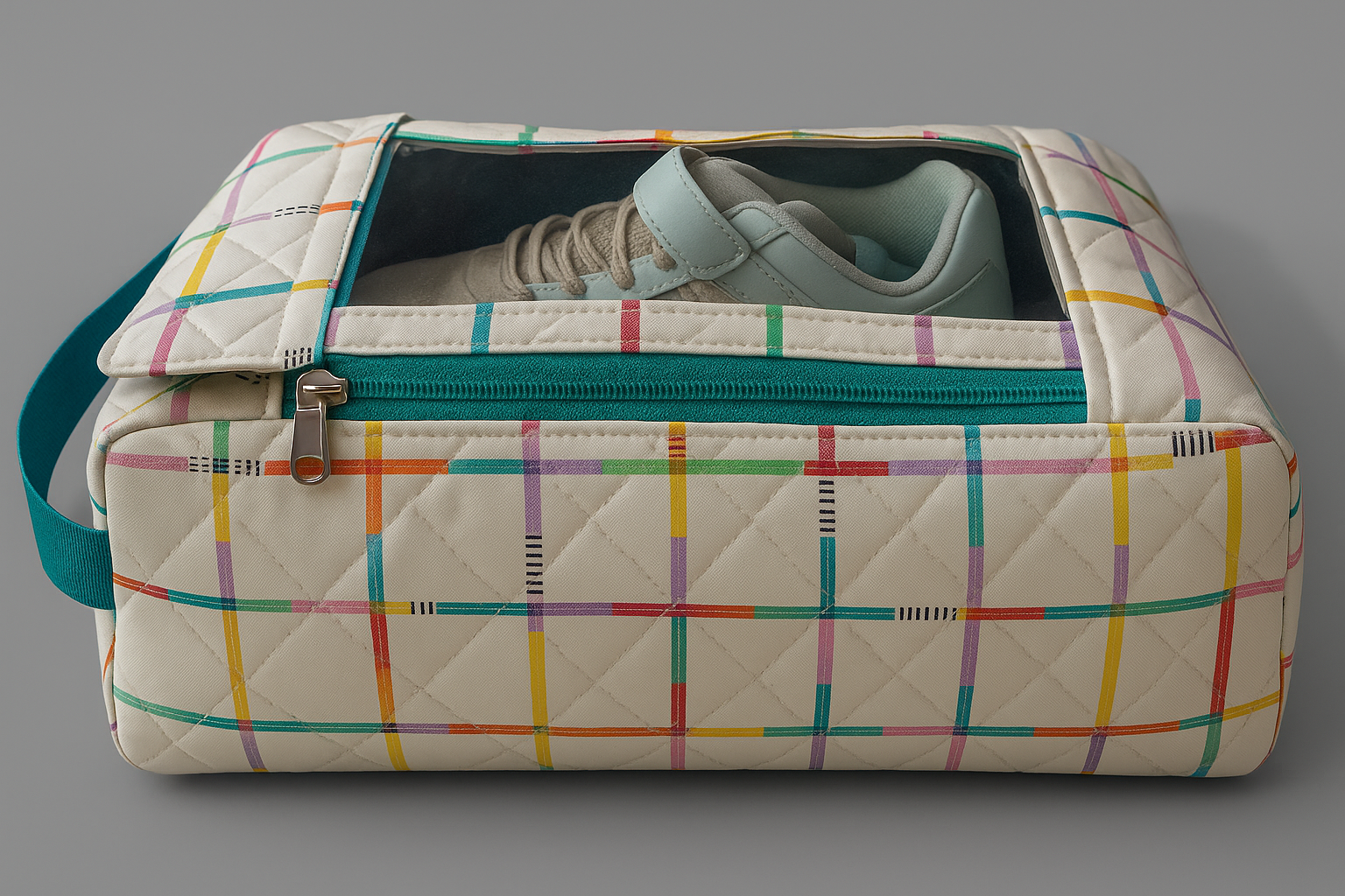 Stripes of Joy Shoe Bag