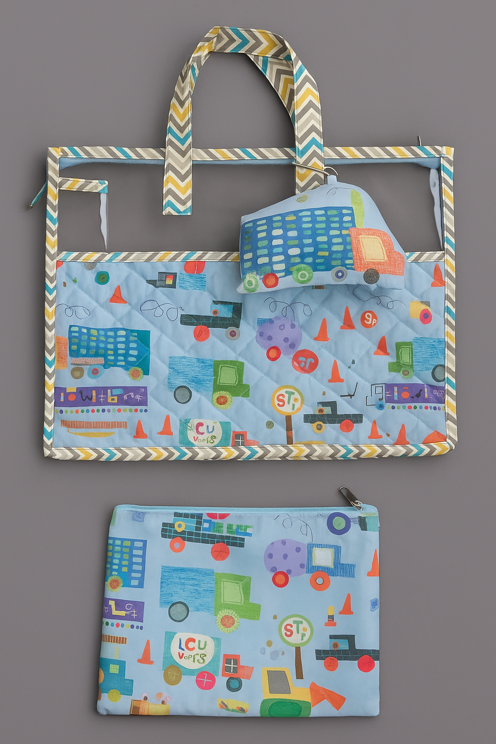 Big Construction Swim Bag