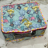 Suitcase with Attached Compartments