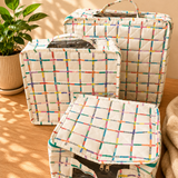 Set of 3 Quilted Suitcase Pouches