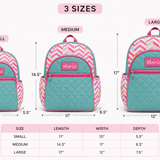 Kids School Bag with Name Personalisation | Waterproof | 3 Sizes