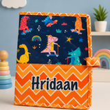 A4 Plastic Pockets File Folder | Kids School Document Organiser