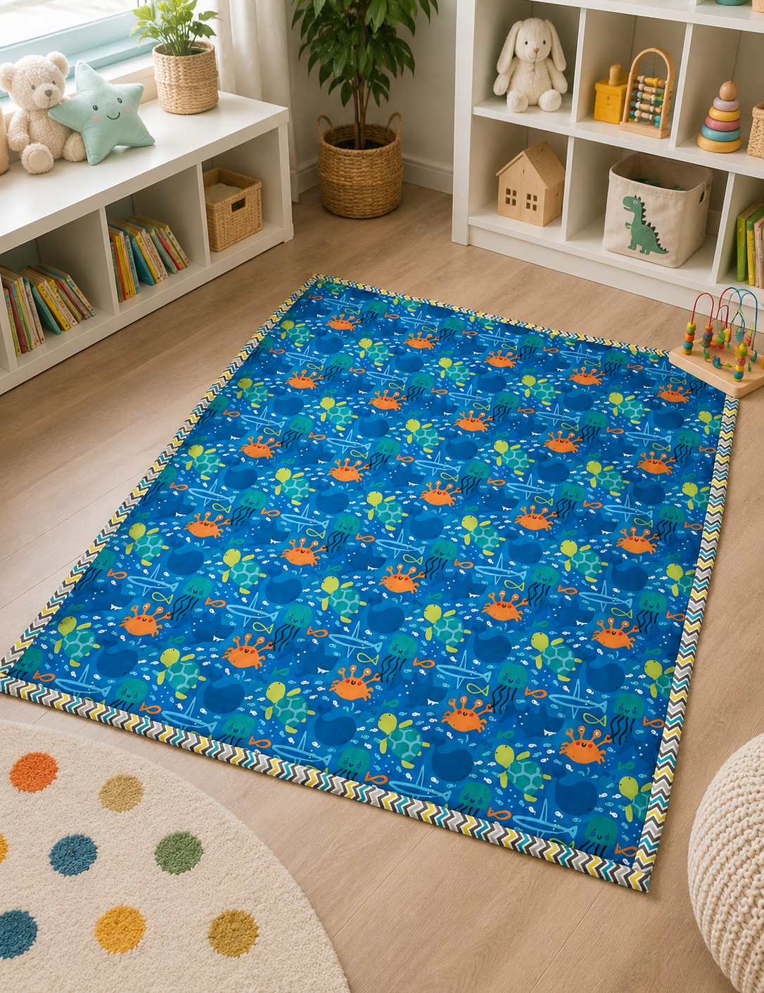 All Things Blue Playmat