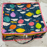 Suitcase with Detached Compartments