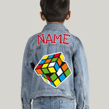 Rubics Cube Denim Jacket