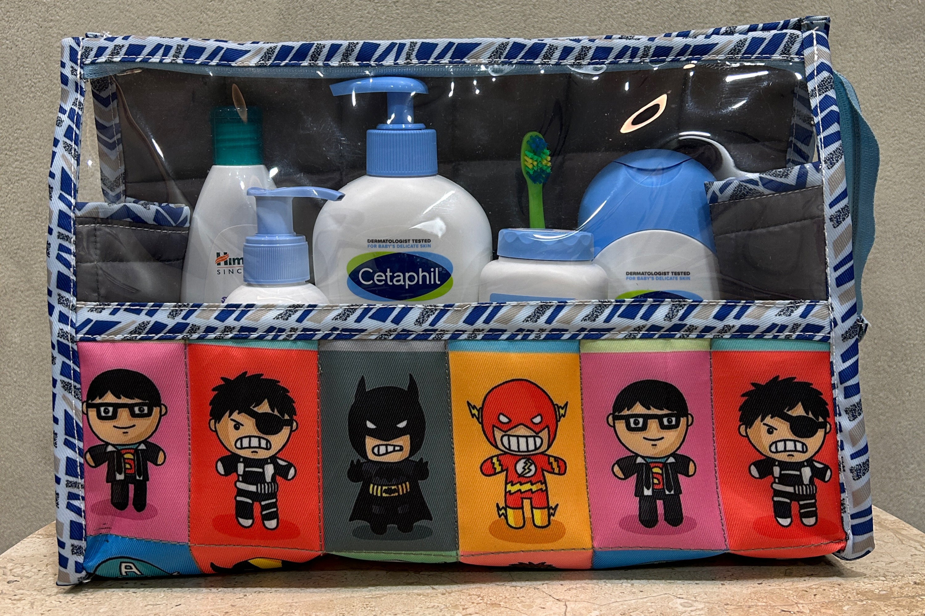 Heroic Adventures Clear Toiletries Kit