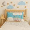 Elephant Theme Name Pillow
