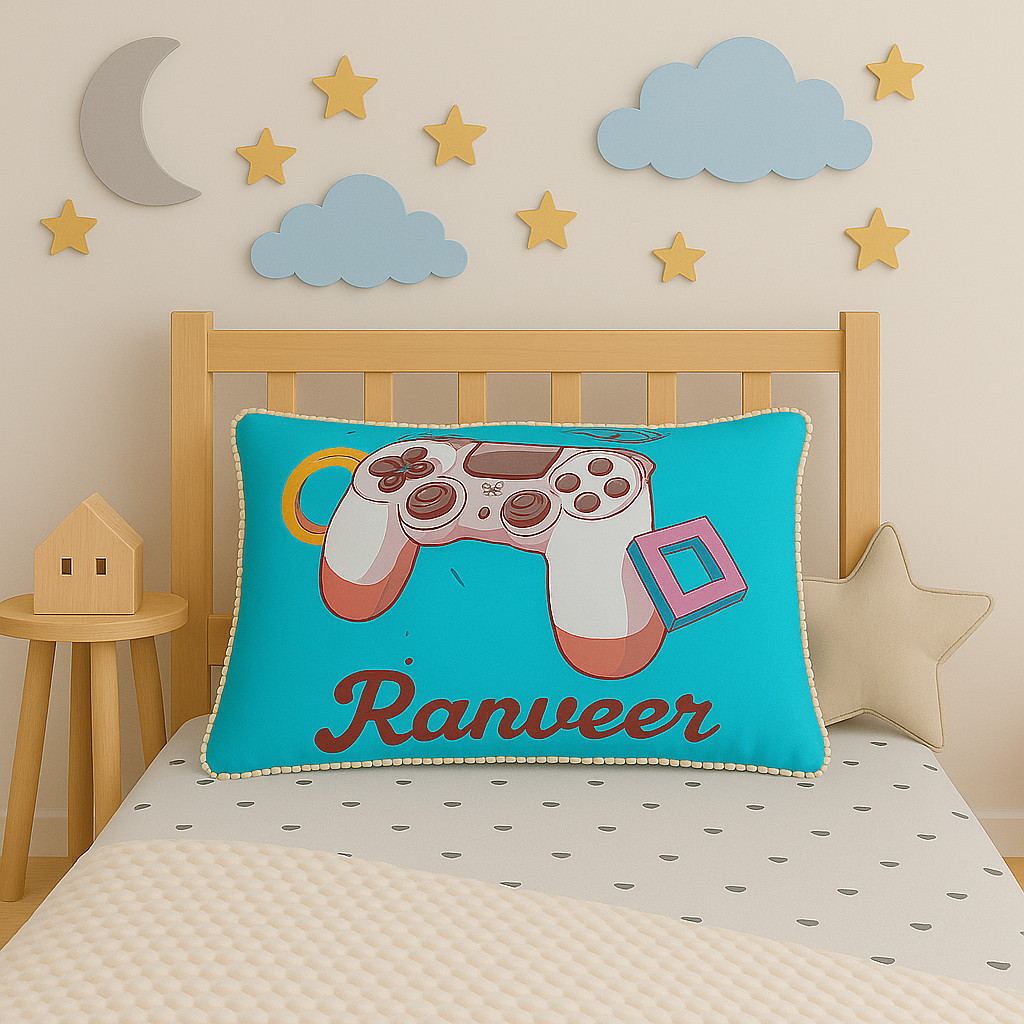 Gaming Name Pillow