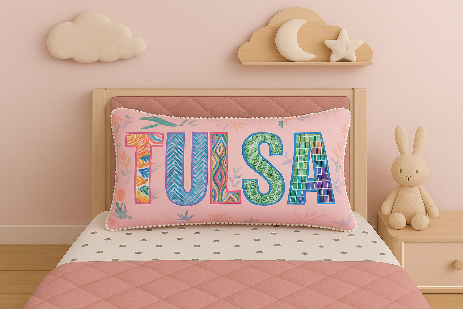 Mermaid Lumbar Pillow