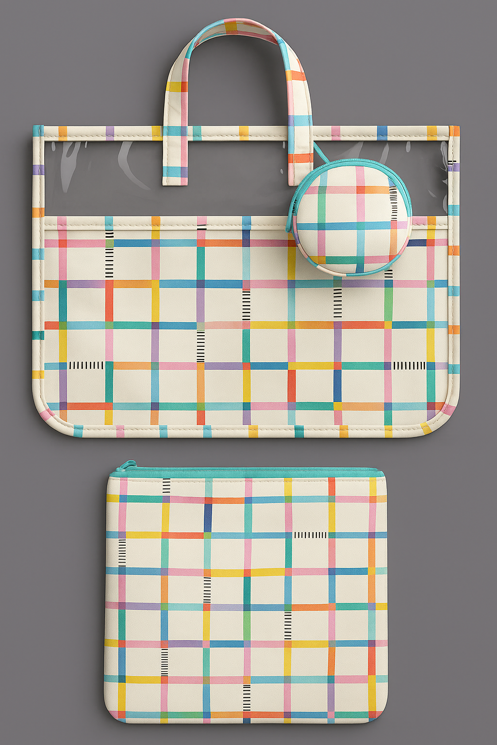 Stripes of Joy Swim Bag