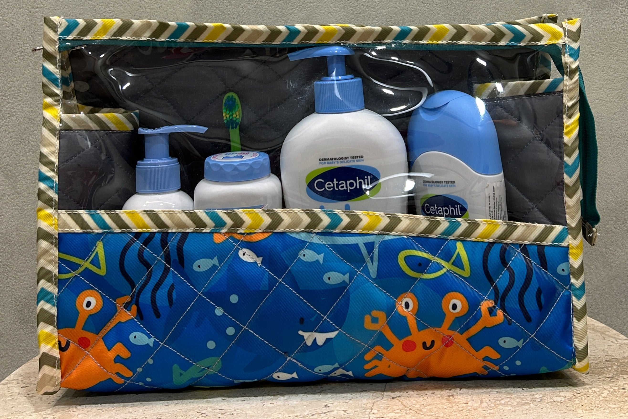 Underwater Ocean Dreams Clear Toiletries Kit