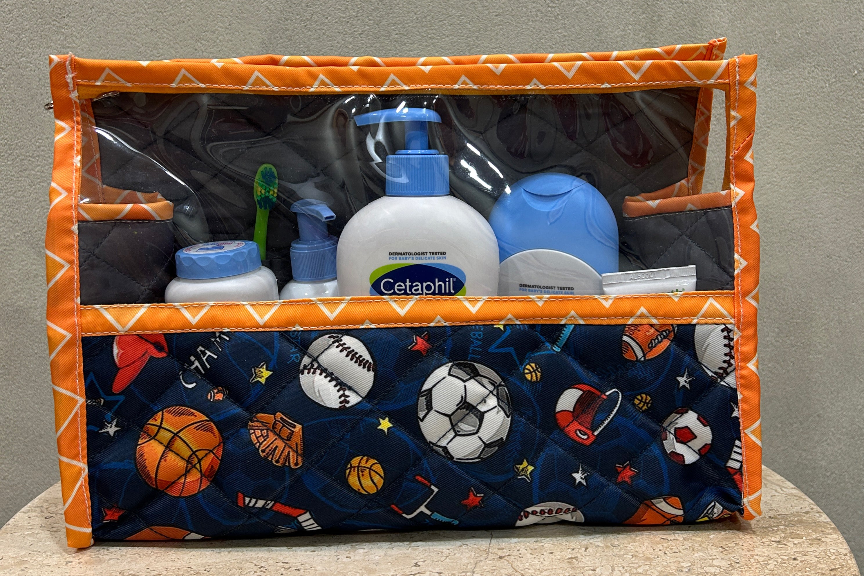 Sports Champion Clear Toiletries Kit