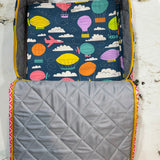 Suitcase with Detached Compartments