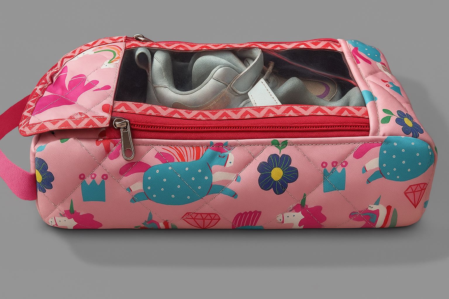 Quilted Shoe Bags | See-Through Window