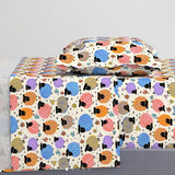 Painted Woollies Bedsheet + 2 Pillow Covers