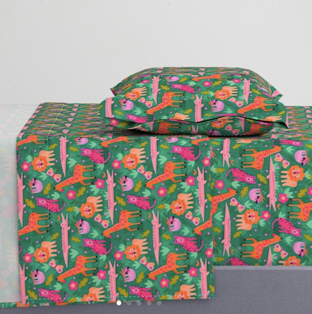 Mystic Forest Bedsheet + 2 Pillow Covers