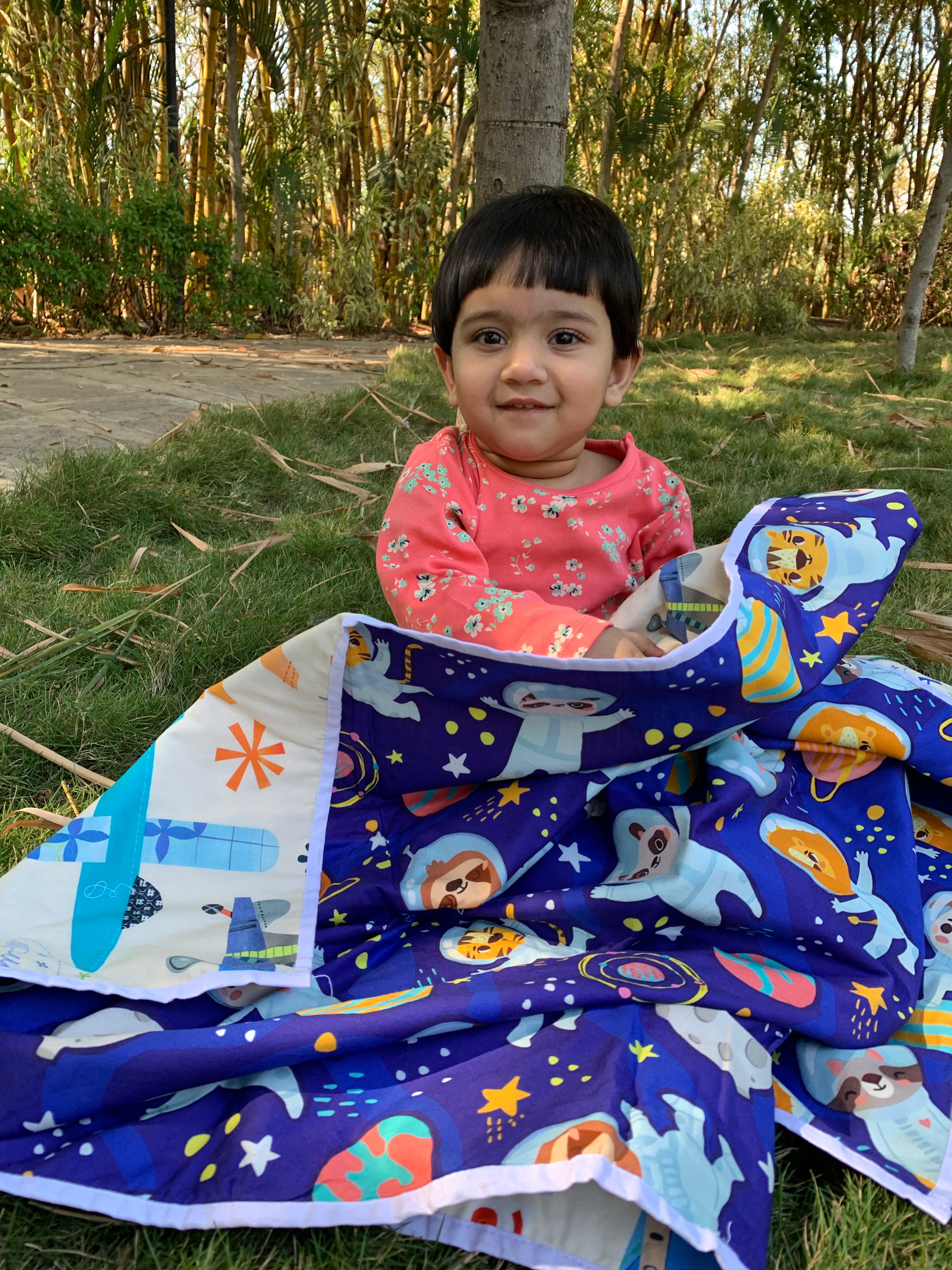 Space-Airplanes Reversible Baby Dohars